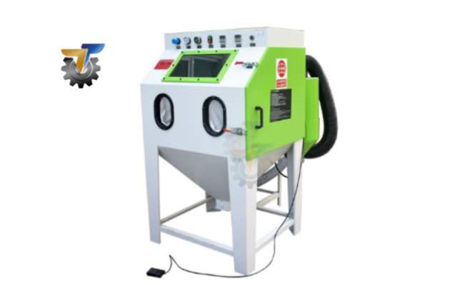 quy trình vận hành máy phun cát