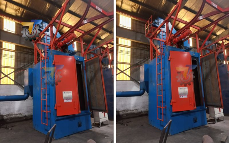lưu ý khi sử dụng máy phun bi làm sạch bề mặt kim loại