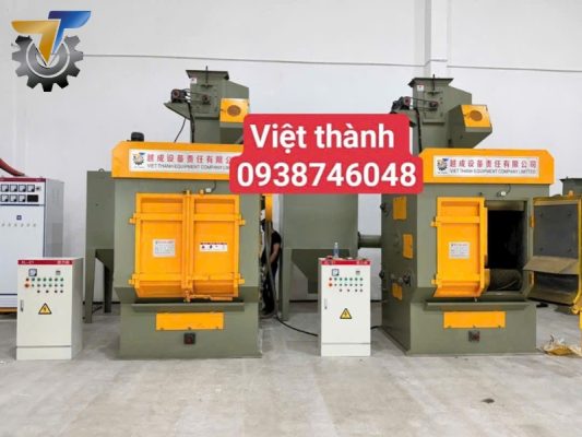 Máy phun bi lồng đảo Việt Thành giá tốt chất lượng cao