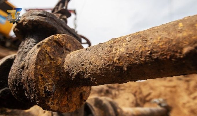 xử lý rỉ sét trên kết cấu thép ngoài trời